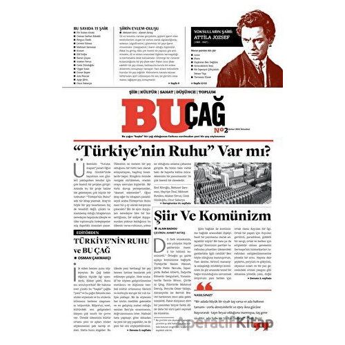 Bu Çağ Dergisi Sayı: 2 - Şubat 2022 - İkaros Yayınları