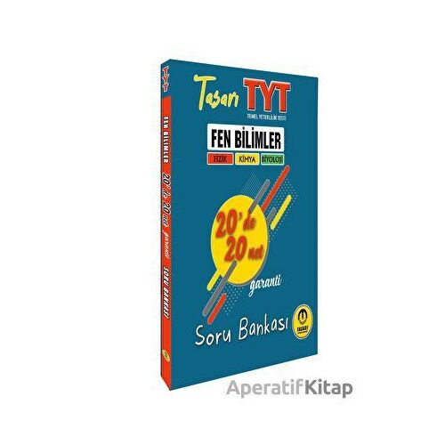 TYT Fen Bilimleri 20De 20 Net Soru Bankası - Mustafa Tümer - Tasarı Eğitim Yayınları