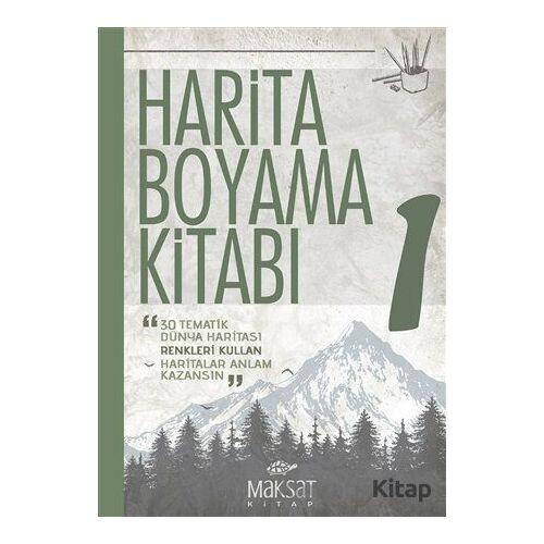 Harita Boyama Kitabı 1 - Veli Kural - Maksat Kitap