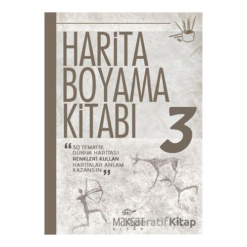 Harita Boyama Kitabı 3 - Veli Kural - Maksat Kitap