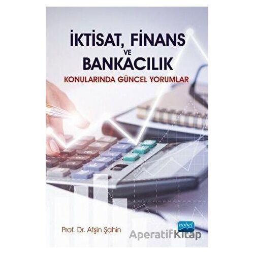 İktisat, Finans ve Bankacılık - Afşin Şahin - Nobel Akademik Yayıncılık