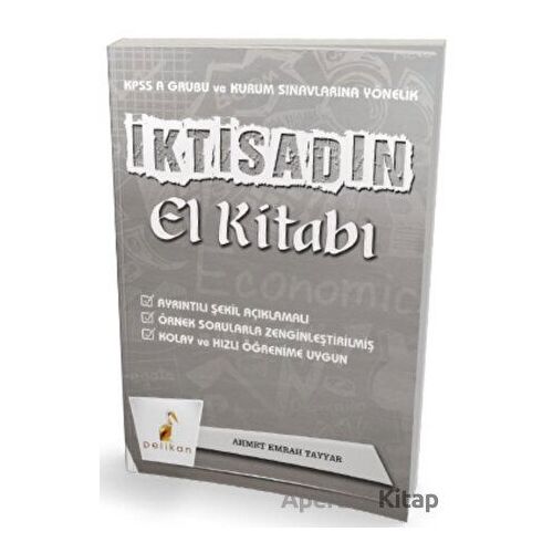 KPSS A ve Kurum Sınavlarına Yönelik İktisadın El Kitabı Konu Anlatımlı