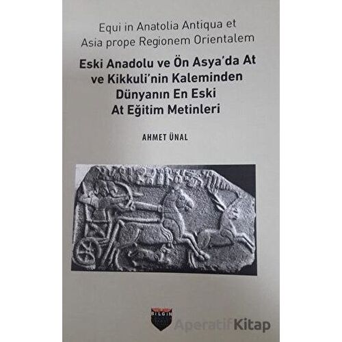 Eski Anadolu ve Ön Asyada At ve Kikkulinin Kaleminden Dünyanın En Eski At Eğitim Merkezi