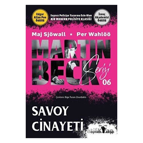 Savoy Cinayeti - Martin Beck Serisi 6 - Per Wahlöö - Ayrıksı Kitap