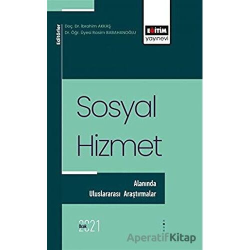 Sosyal Hizmet Alanında Uluslararası Araştırmalar 1