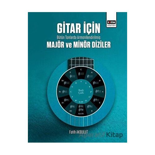 Gitar İçin Bütün Tonlarda Armonilendirilmiş Majör ve Minör Diziler
