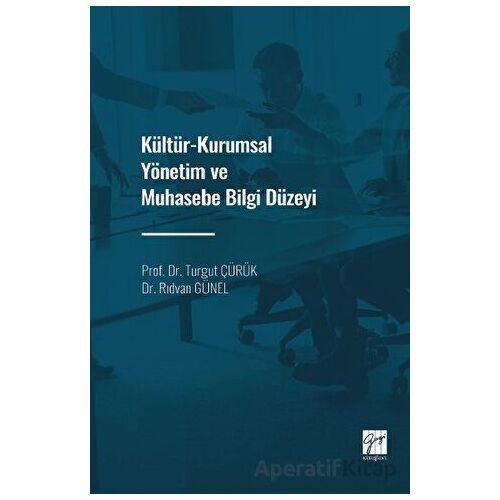 Kültür - Kurumsal Yönetim ve Muhasebe Bilgi Düzeyi - Turgut Çürük - Gazi Kitabevi