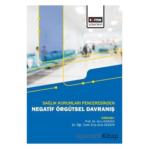 Sağlık Kurumları Penceresinden Negatif Örgütsel Davranış