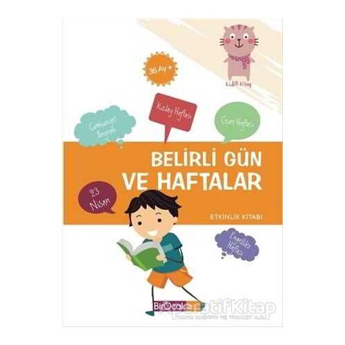 Belirli Gün ve Haftalar Etkinlik Kitabı (36 Ay) - Elif Alkan - Bir Ocak Yayınları