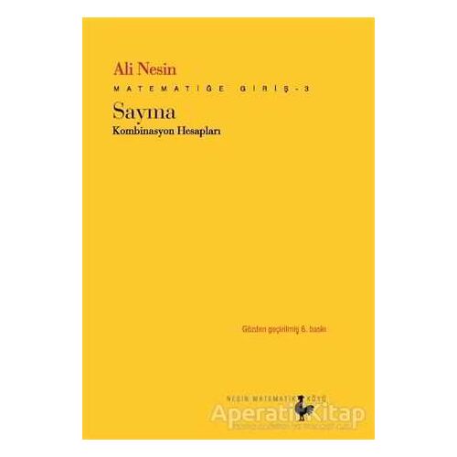 Sayma Kombinasyon Hesapları - Ali Nesin - Nesin Matematik Köyü
