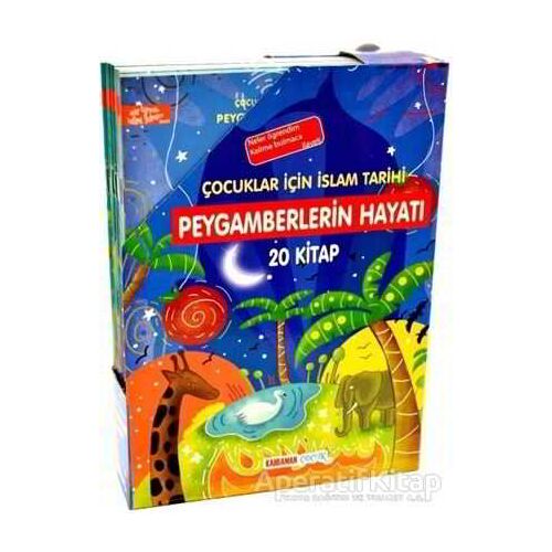 Peygamberlerin Hayatı (20 Kitap Kutulu Yeni Set, Kuşe) - Seyyid Kutub - Kahraman Çocuk Kitapları
