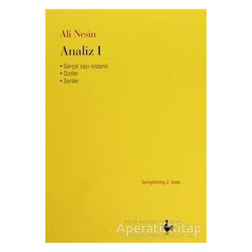 Analiz 1 - Ali Nesin - Nesin Matematik Köyü