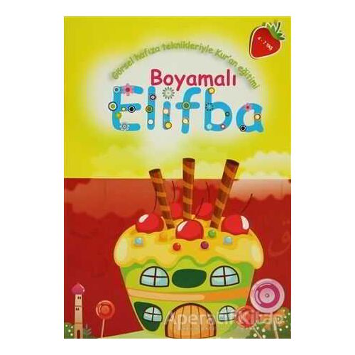 Boyamalı Elifba Görsel Hafıza Teknikleriyle Kuran Eğitimi - Kolektif - Muallim Neşriyat
