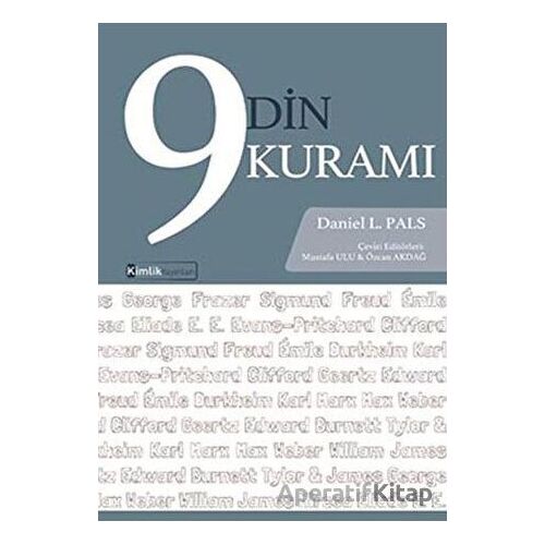 Dokuz Din Kuramı - Daniel L. Pals - Kimlik Yayınları