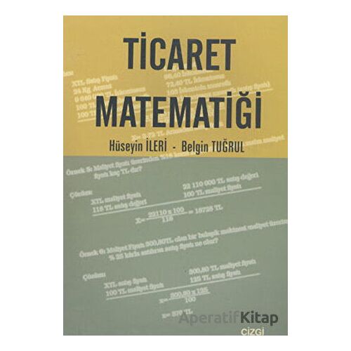 Ticaret Matematiği - Belgin Tuğrul - Çizgi Kitabevi Yayınları