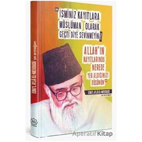 Mevdudi’ye Armağan - Fatih Köçer - Nuhbe Yayınevi