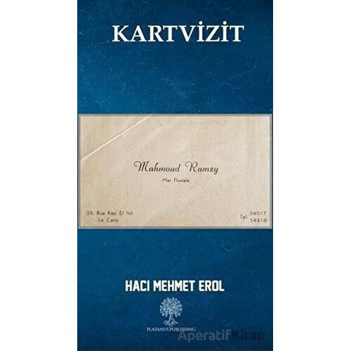 Kartvizit - Hacı Mehmet Erol - Platanus Publishing