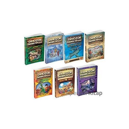 Dinozor Dedektifleri Seti (7 Kitap Takım) - Stephaie Baudet - Peta Kitap