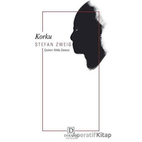 Korku - Stefan Zweig - Dekalog Yayınları