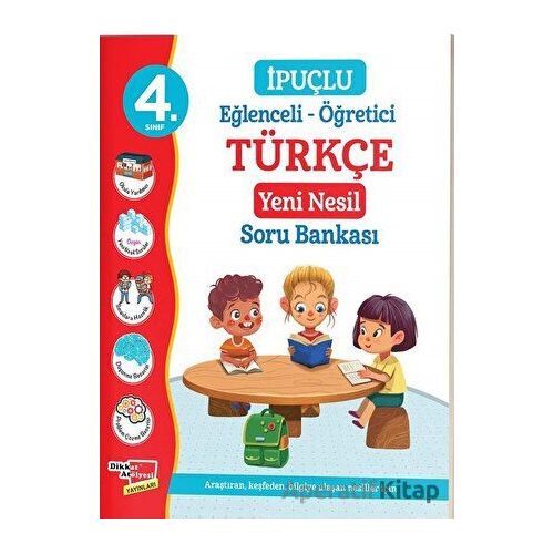 4. Sınıf Eğlenceli - Öğretici İpuçlu Türkçe Yeni Nesil Soru Bankası