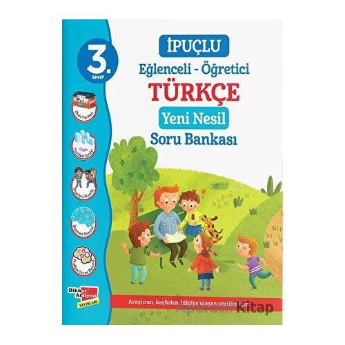3. Sınıf İpuçlu Eğlenceli - Öğetici Türkçe Yeni Nesil Soru Bankası