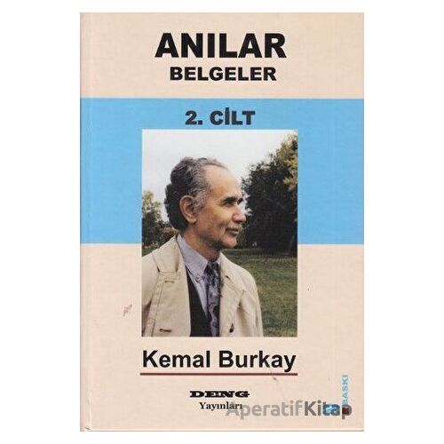 Anılar Belgeler (Cilt 2) - Kemal Burkay - Deng Yayınları