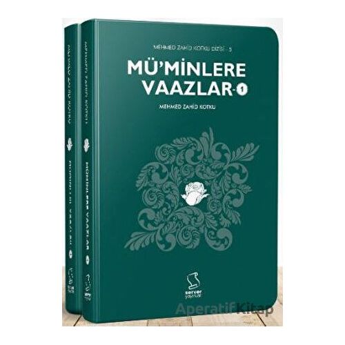 Müminlere Vaazlar (2 Kitap) - Cep Boy - Mehmed Zahid Kotku - Server Yayınları