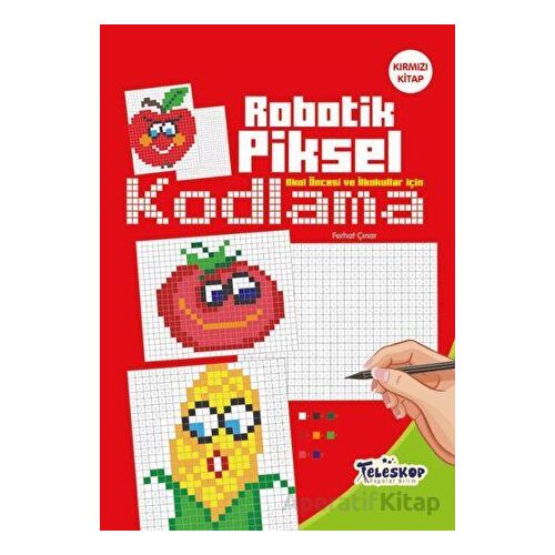Kırmızı Kitap - Robotik Piksel Kodlama - Teleskop - Kolektif - Teleskop Popüler Bilim