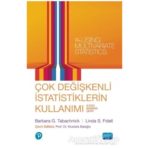 Çok Değişkenli İstatistiklerin Kullanımı - Pearson - Nobel Akademik Yayıncılık