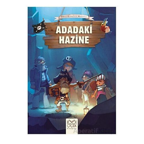 Adadaki Hazine - Olivier Dupin - 1001 Çiçek Kitaplar