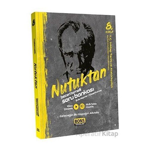 2022 8. Sınıf Nutuktan Soru Bankası - Kolektif - Bons Yayınları