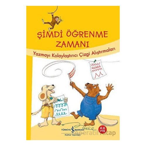Şimdi Öğrenme Zamanı - Yazmayı Kolaylaştırıcı Çizgi Alıştırmaları
