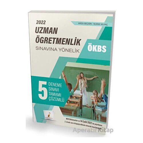 ÖKBS Uzman Öğretmenlik Sınavına Yönelik Tamamı Çözümlü 5 Deneme Sınavı