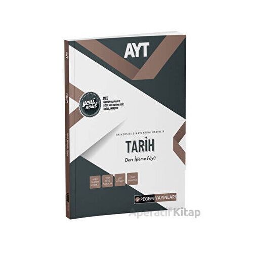 AYT Tarih Ders İşleme Föyü - Kolektif - Pegem Akademi Yayıncılık
