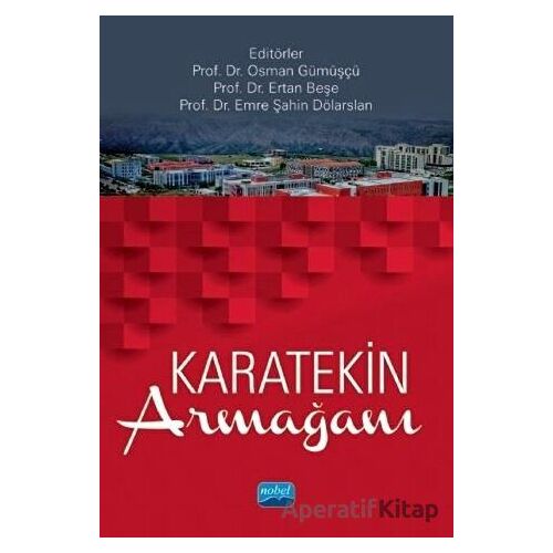 Karatekin Armağanı - Osman Gümüşçü - Nobel Akademik Yayıncılık