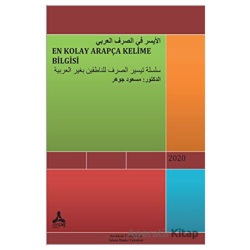 En Kolay Arapça Kelime Bilgisi - Mesut Cevher - Sonçağ Yayınları