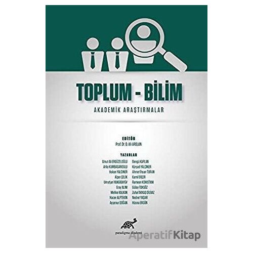 Toplum - Bilim - Nedret Yaşar - Paradigma Akademi Yayınları