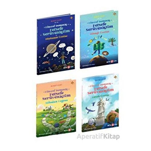 Filozof Dedemle Felsefe Serüvenleri Seti 4 Kitap - Buket Kurt - Beta Kids