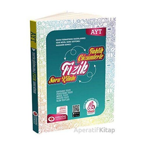 2023 AYT Fizik Soru Kitabı - Kolektif - Karaağaç Yayıncılık
