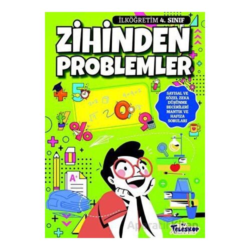 Zihinden Problemler İlköğretim 4. Sınıf - Erdem Öztürk - Teleskop Popüler Bilim