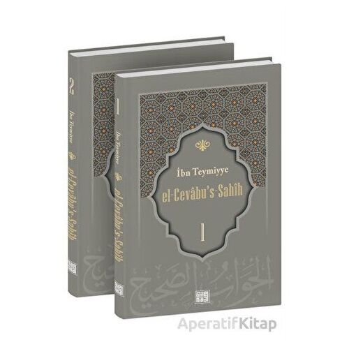 El-Cevabus-Sahih Tercümesi (2 Cilt Takım) - İbn Teymiyye - MilelNihal