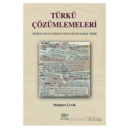 Türkü Çözümlemeleri - Mehmet Çevik - Ürün Yayınları