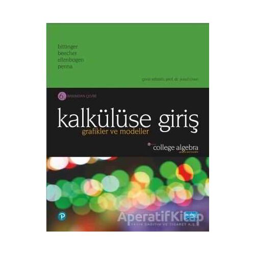 Kalkülüse Girişi: Grafikler ve Modeller - David J. Ellenbogen - Nobel Akademik Yayıncılık