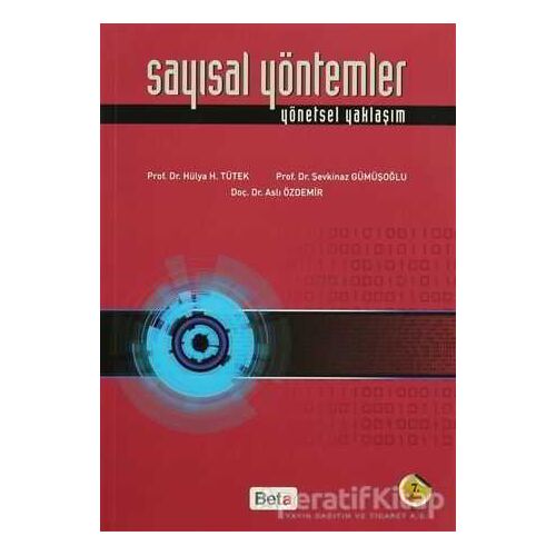 Sayısal Yöntemler - Aslı Özdemir - Beta Yayınevi