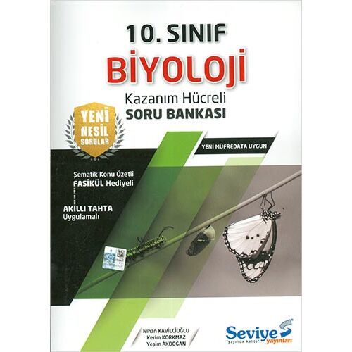 Seviye 10.Sınıf Biyoloji Kazanım Hücreli Soru Bankası