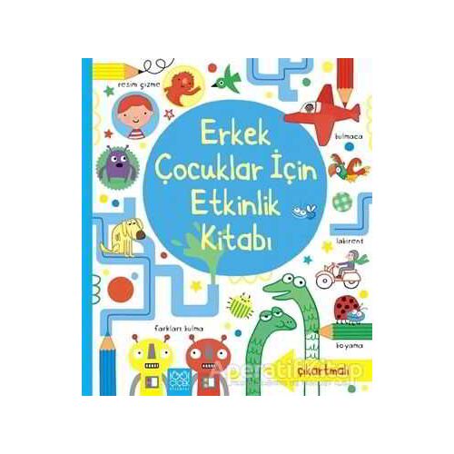 Erkek Çocuklar İçin Etkinlik Kitabı - James Maclaine - 1001 Çiçek Kitaplar