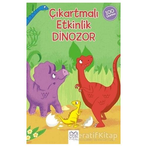 Dinozor - Çıkartmalı Etkinlik - David Hitch - 1001 Çiçek Kitaplar