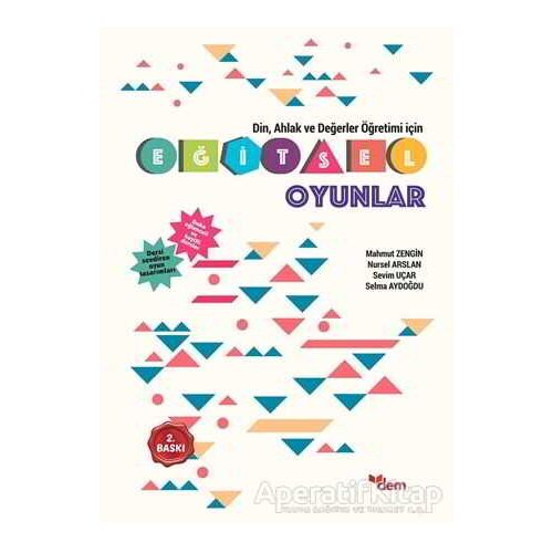 Eğitsel Oyunlar - Nursel Arslan - Dem Yayınları