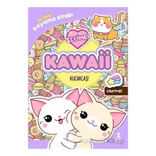Kawaii Boyama Kitabı Kucaklaş - Kolektif - Doğan Çocuk