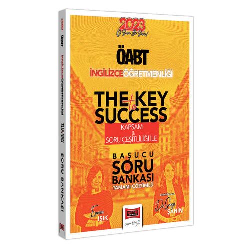 Yargı 2023 ÖABT İngilizce Öğretmenliği The Key To Success Tamamı Çözümlü Soru Bankası